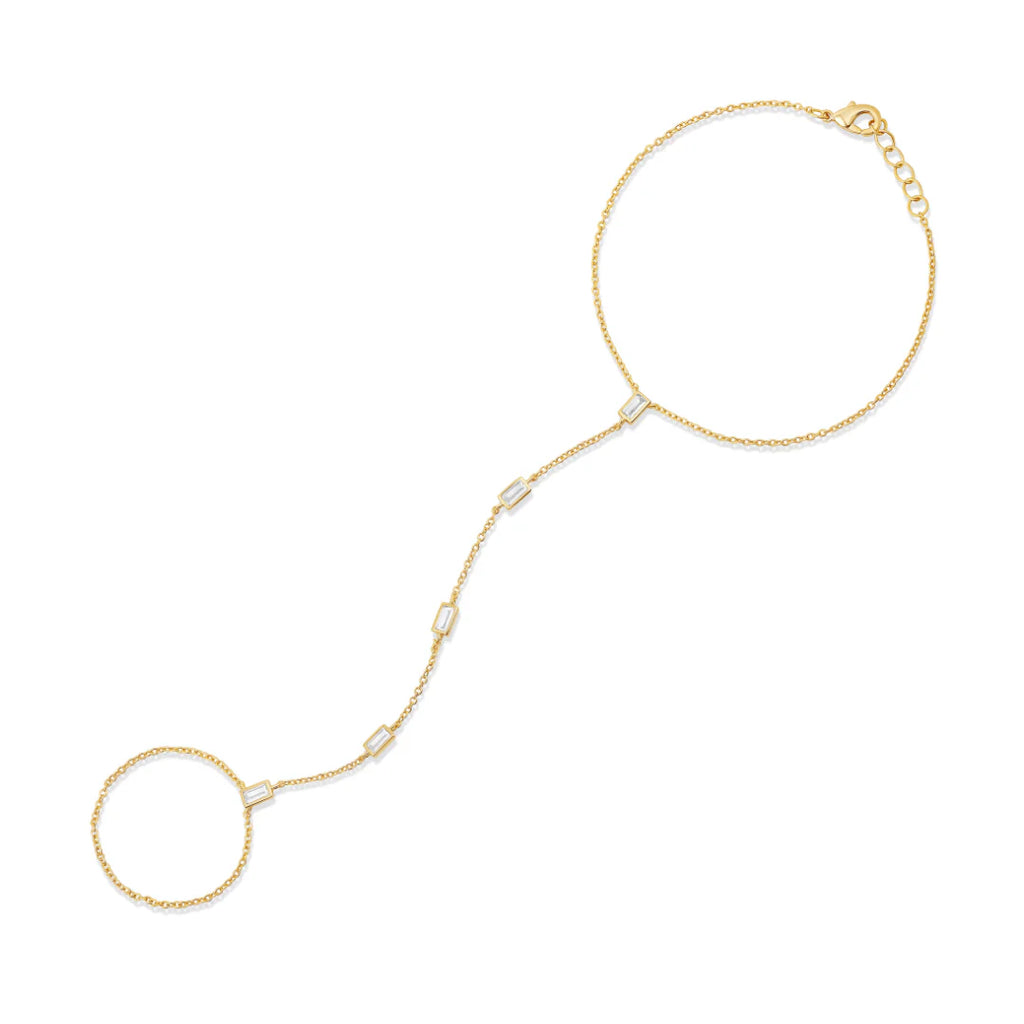 Baguette Hand Chain