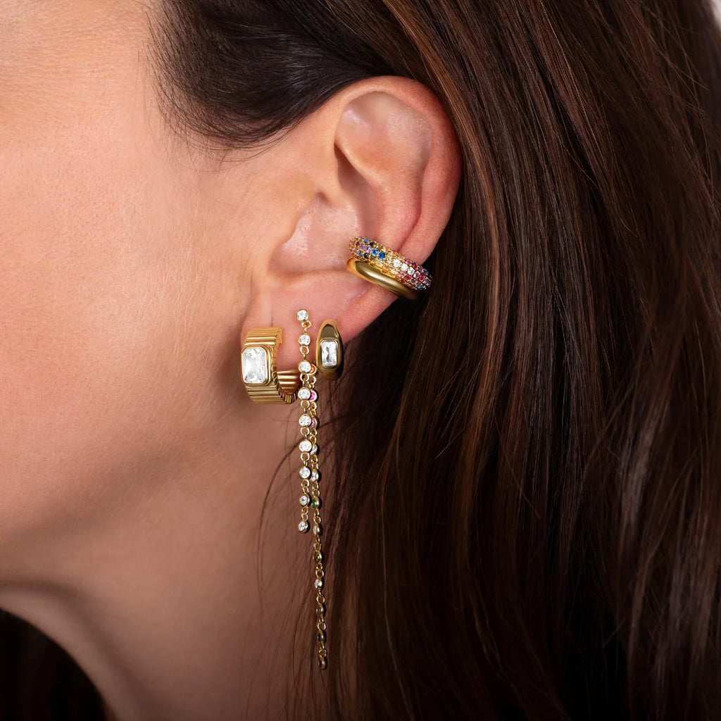 Bezel DBY Falling Earring