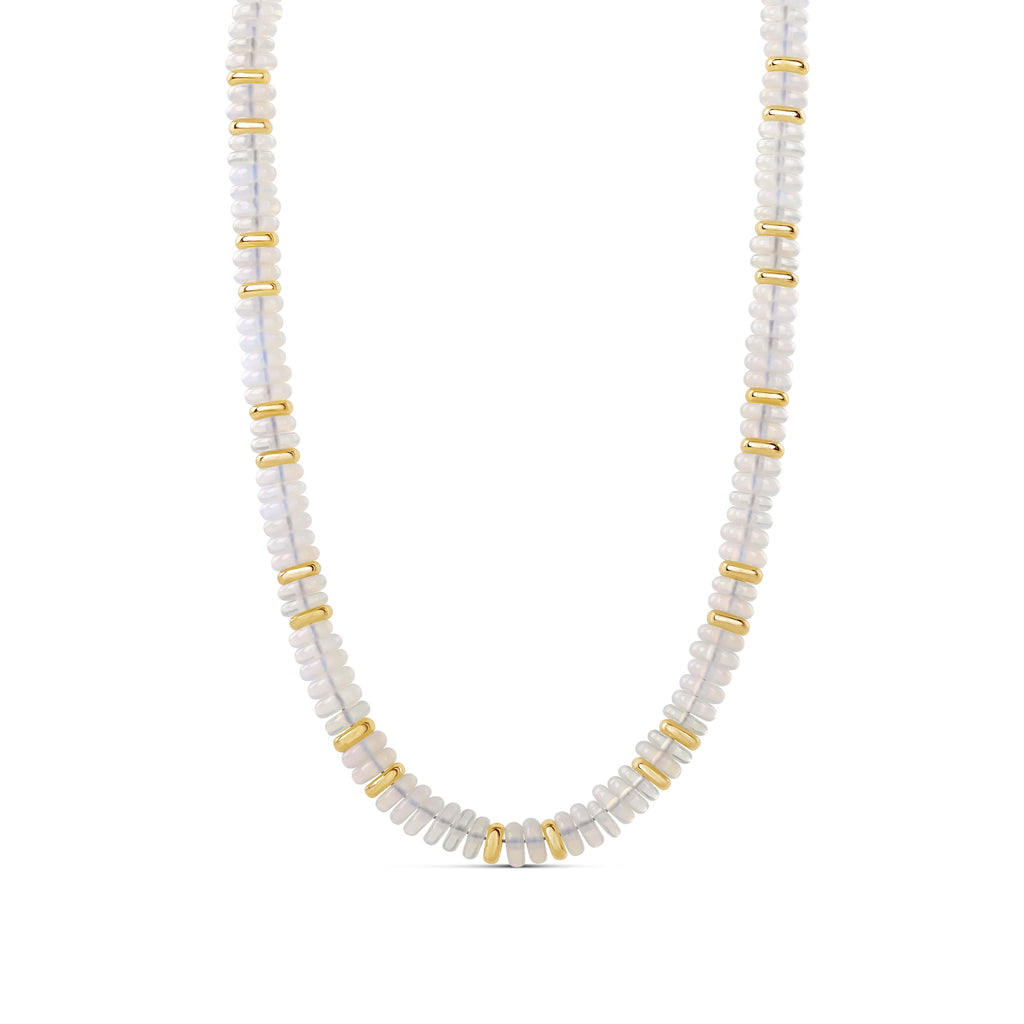 Clear Opal Pukka Necklace