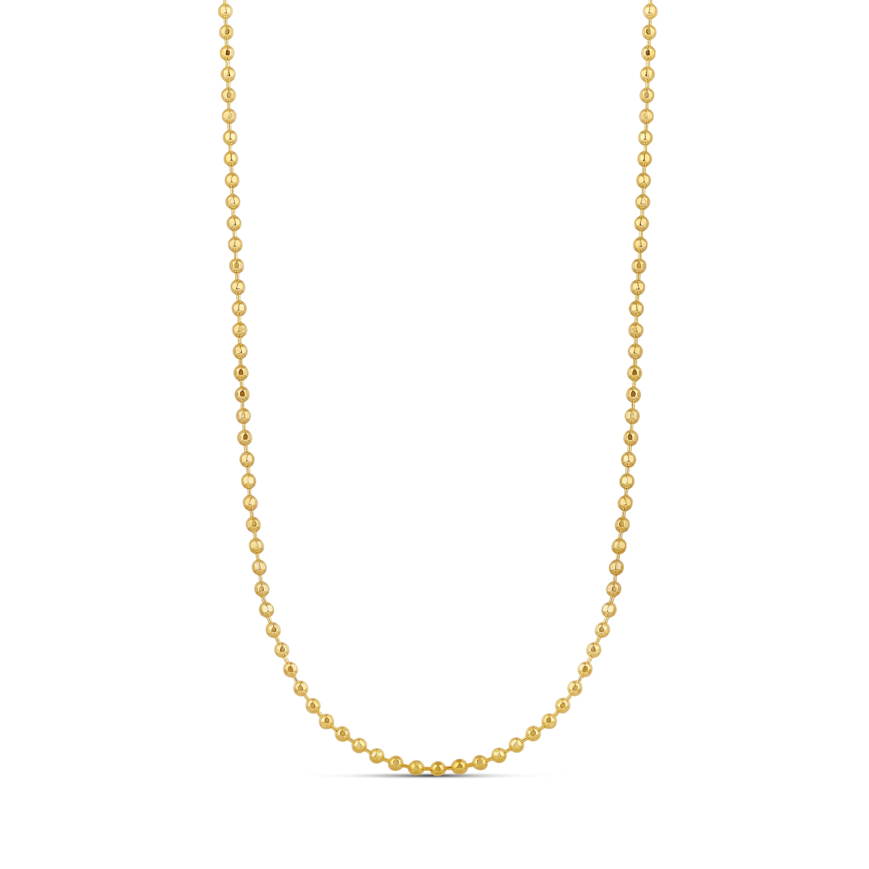 Diamond-Cut Ball Chain
