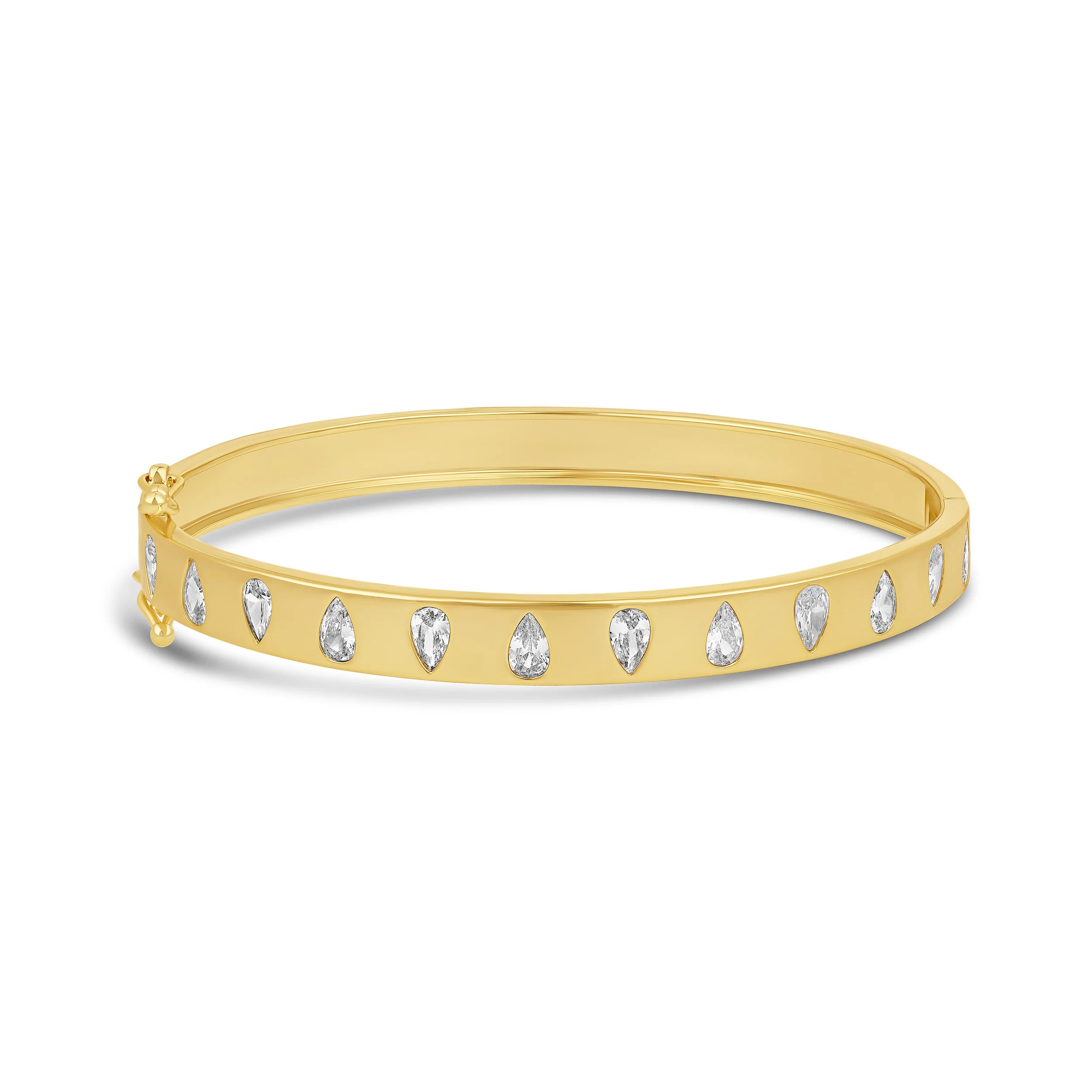 Diamond Drop Bangle