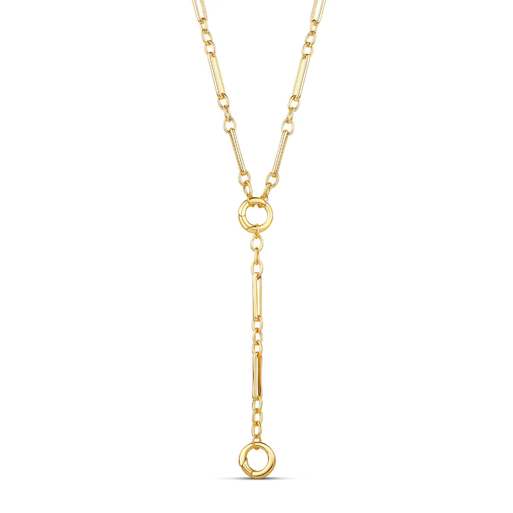 Fancy Link Push Clasp Lariat
