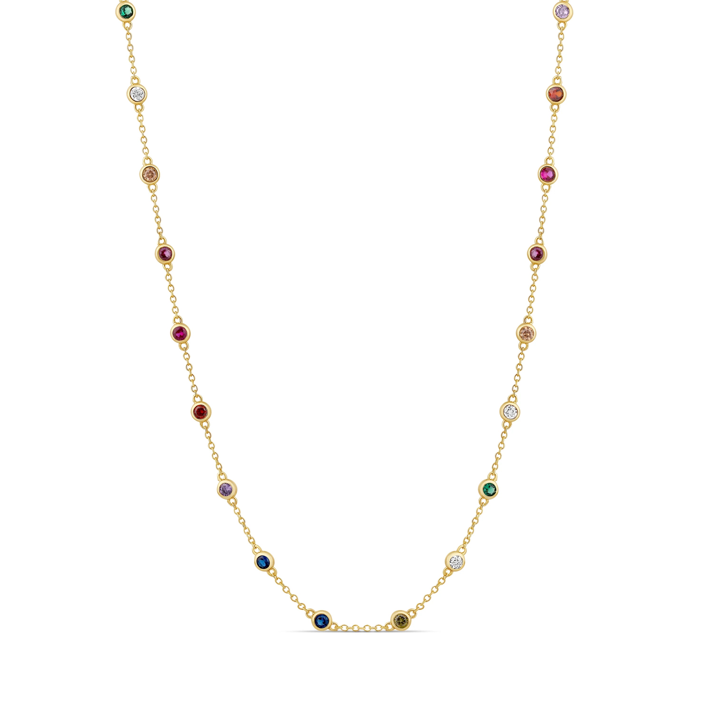 Long DBY Strand Necklace