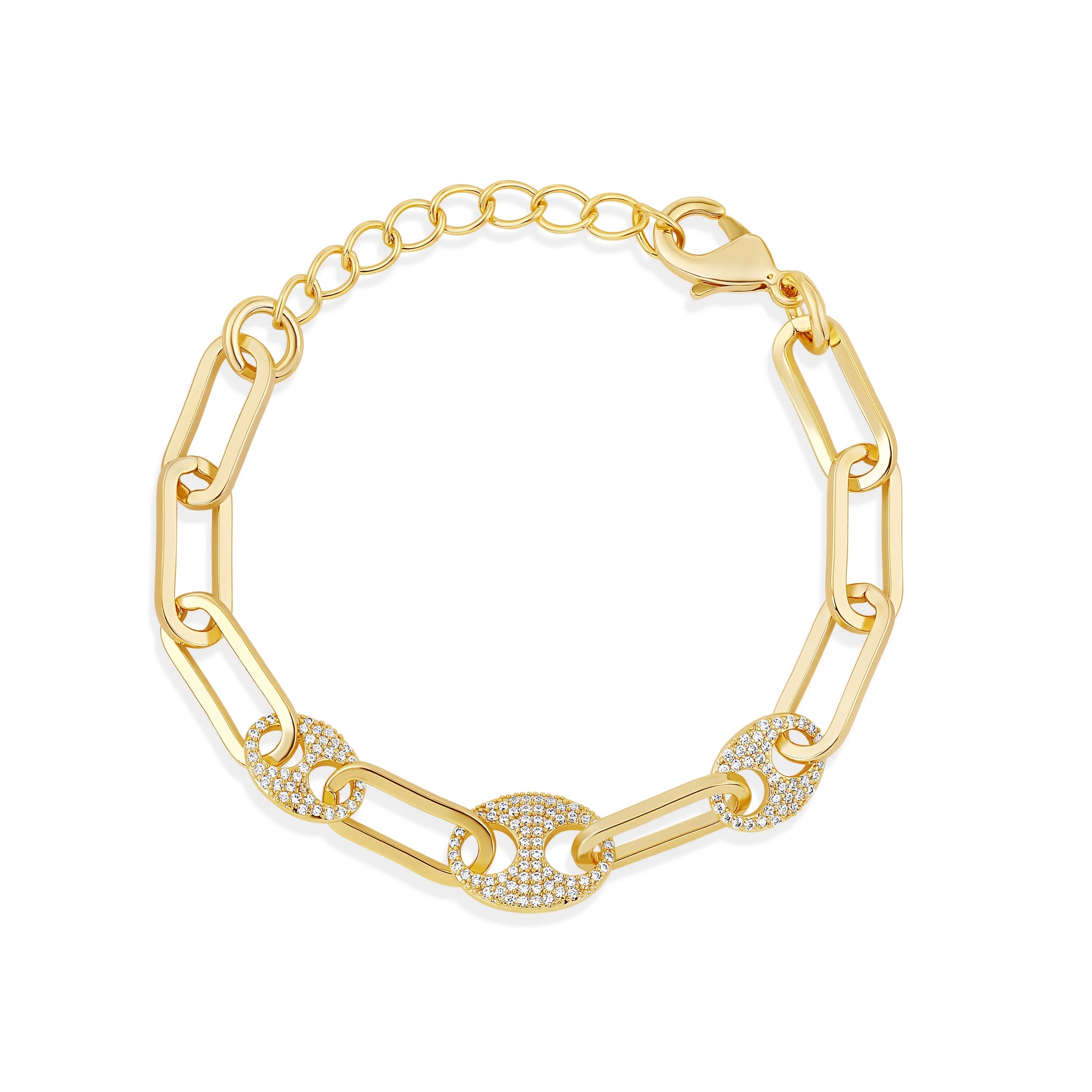 Pave Mariner Bracelet