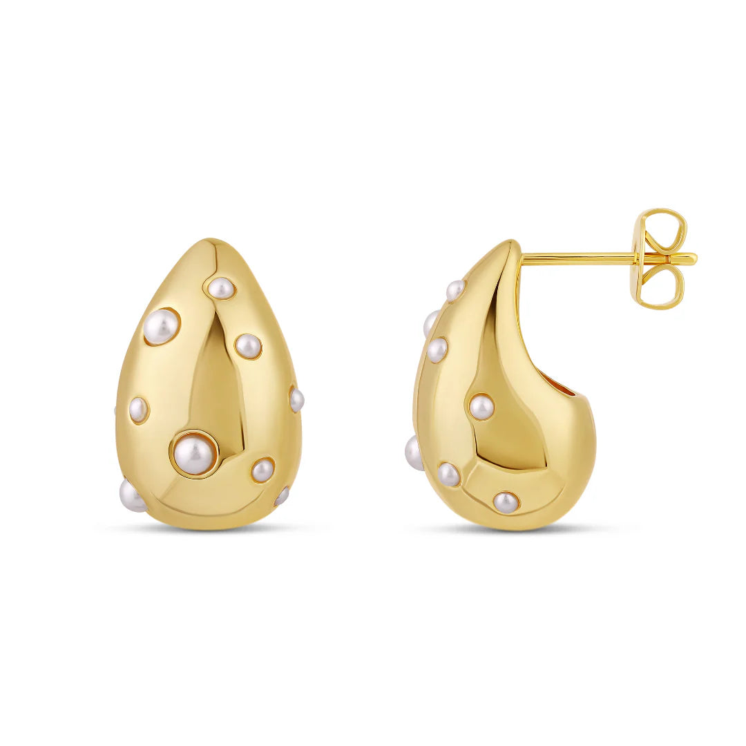 Pearly Drop Earrings