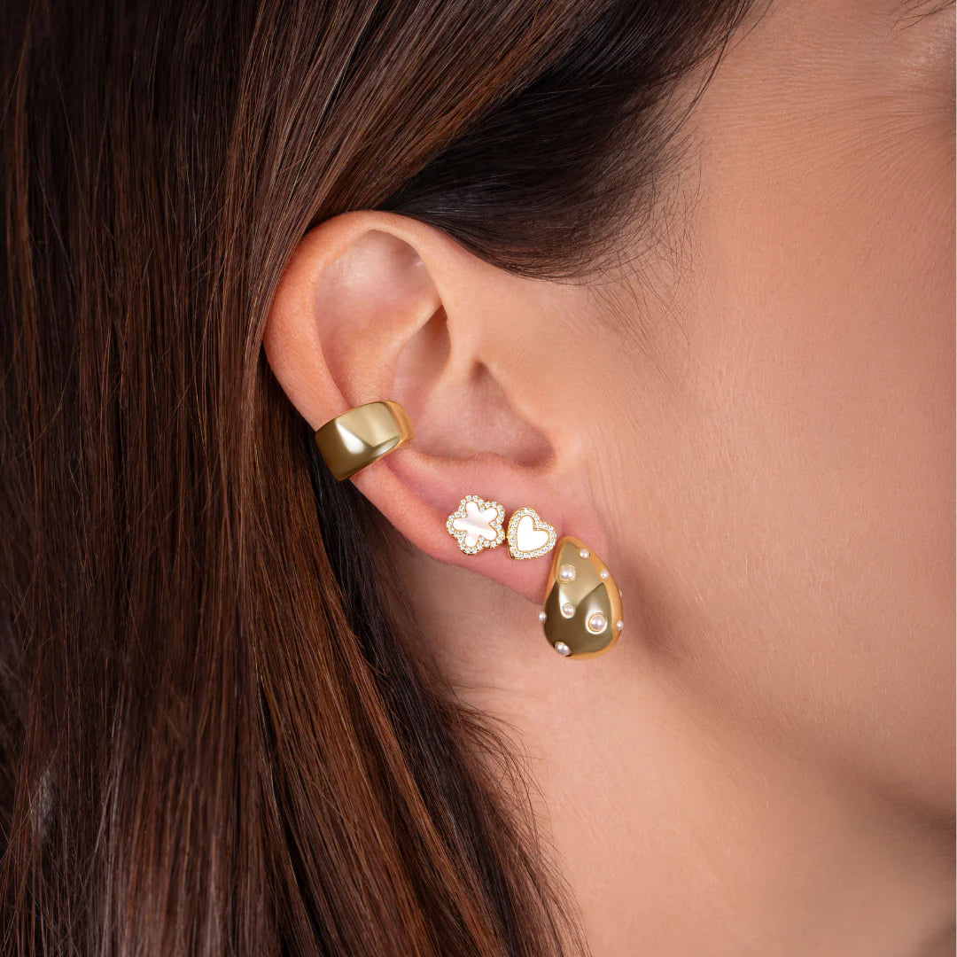 Pearly Drop Earrings