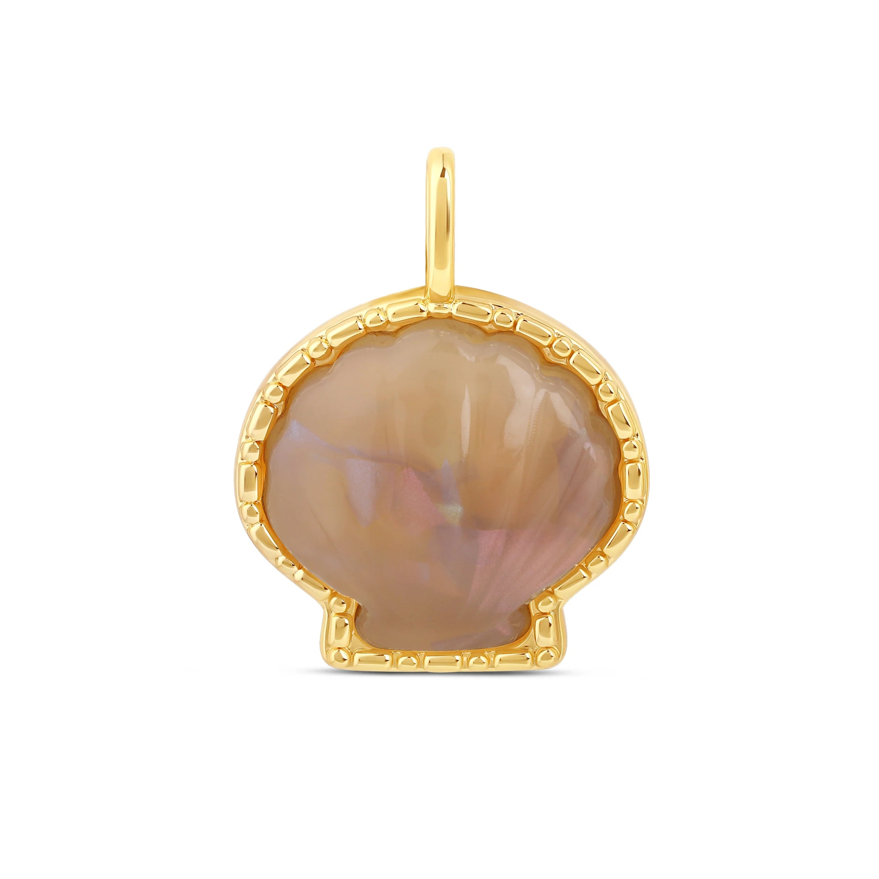 Stone Shell Charm