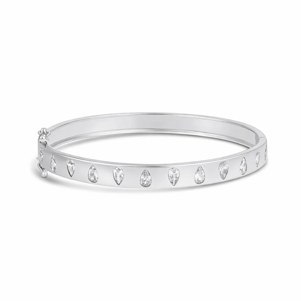 Diamond Drop Bangle